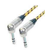 Sommer Club Series Vintage Balanced or Stereo Angled TRS Jack Lead
